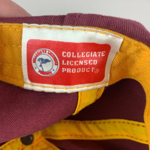 Arizona State Sun Devils NCAA Maroon Signatures Relaxed Fit Strapback Hat - Picture 6 of 6